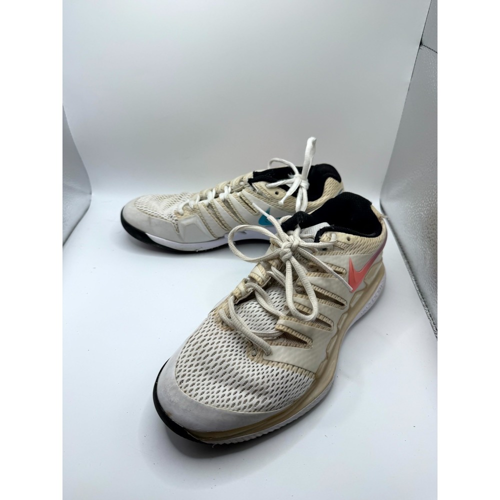 Nike Court Air Zoom Vapor X AA8027-112 Womens US 8.5 Sneaker White Running Shoes